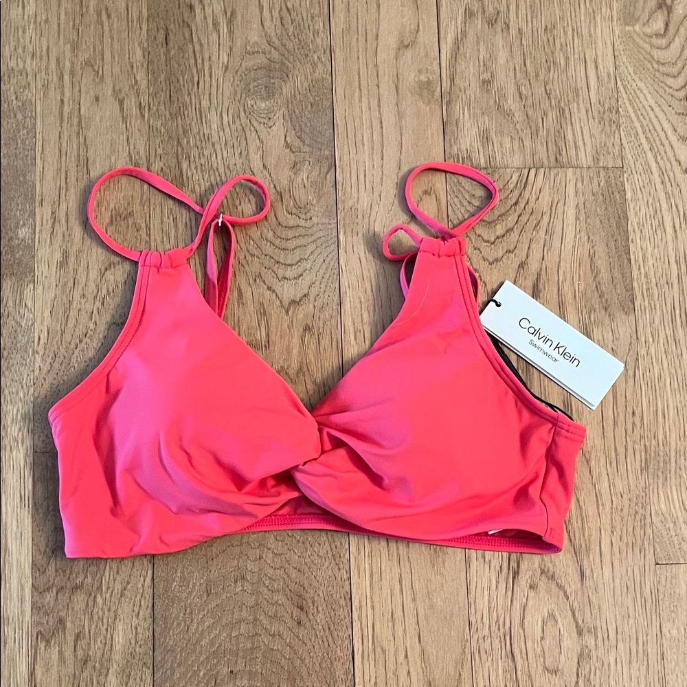 Calvin Klein Twist Front Bikini Top